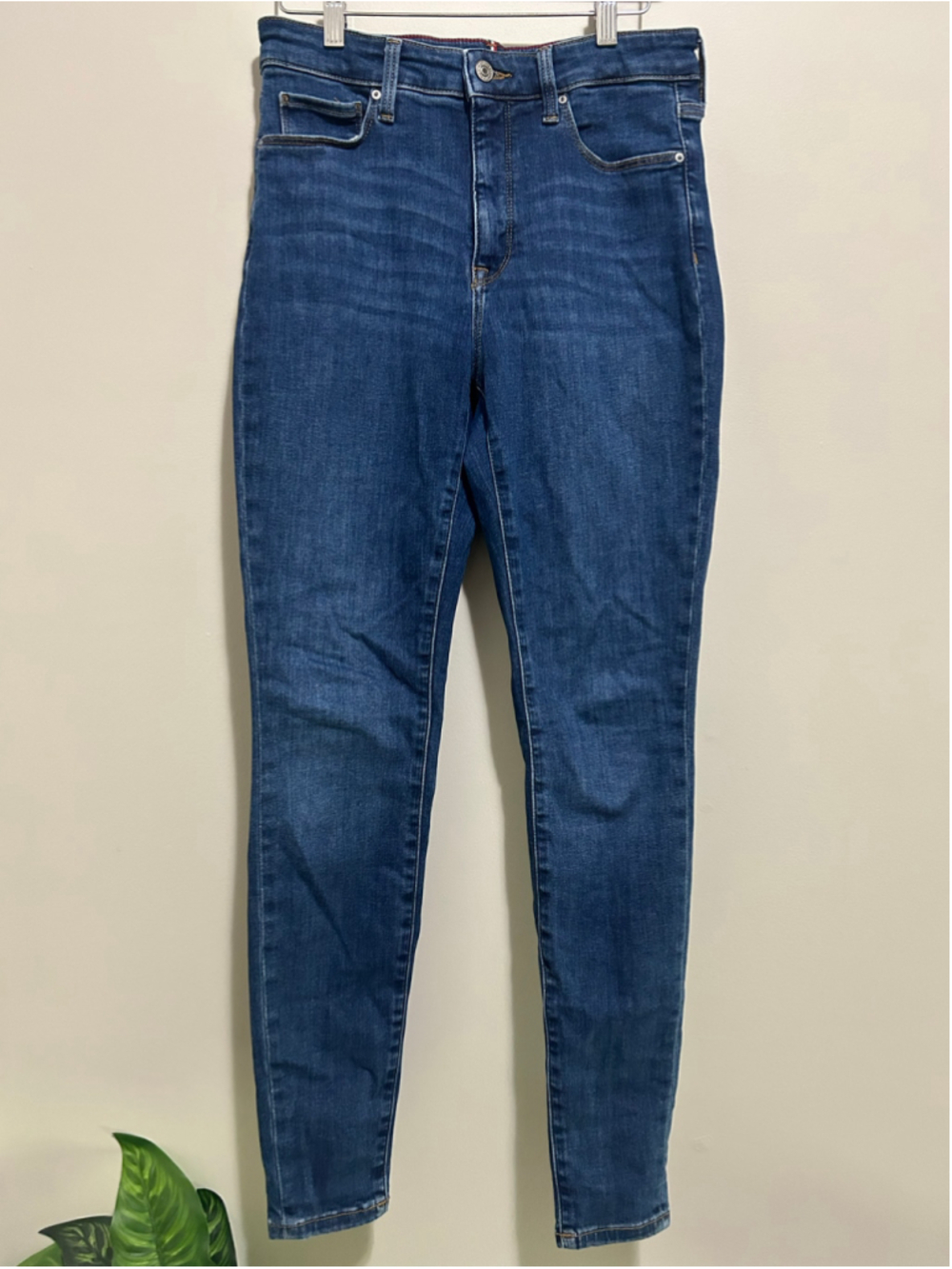 Women's Tommy Hilfiger High Rise Skinny Jeans Blue Size 6
